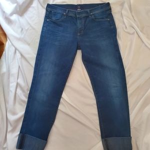 Citizen's of Humanity cropped straight leg